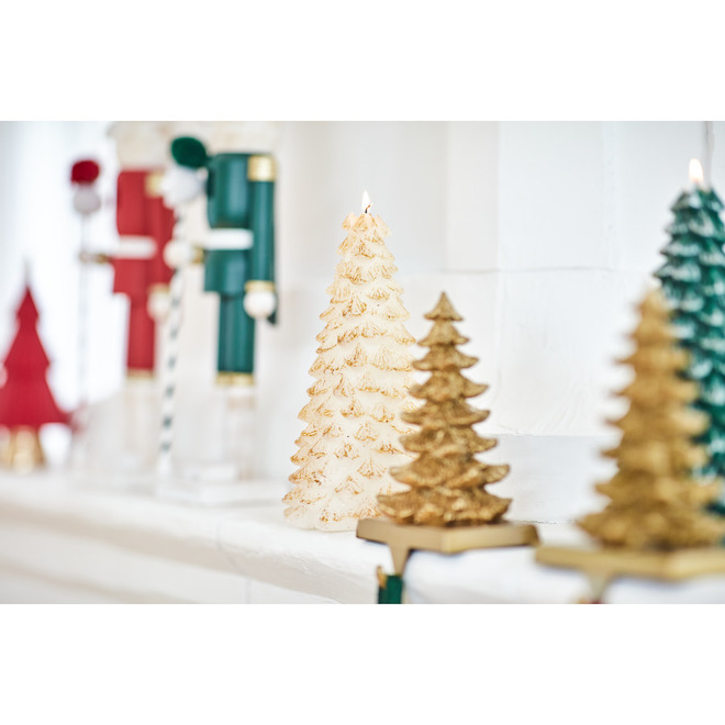 Carole Towne Timeless Celebration Green and White Table Top Christmas