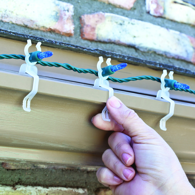 Simple Living 300Pack Universal Light Clips 7123001DCA RénoDépôt