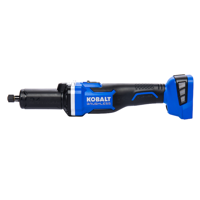 Kobalt 24-V Max Cordless Die Grinder with Brushless Motor - Black and Blue - Bare Tool without Battery