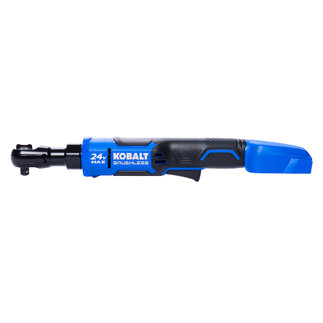 Kobalt 24 V Max Brushless Motor Ratchet Wrench Cordless Black and Blue  Bare Tool (battery not included) Réno-Dépôt