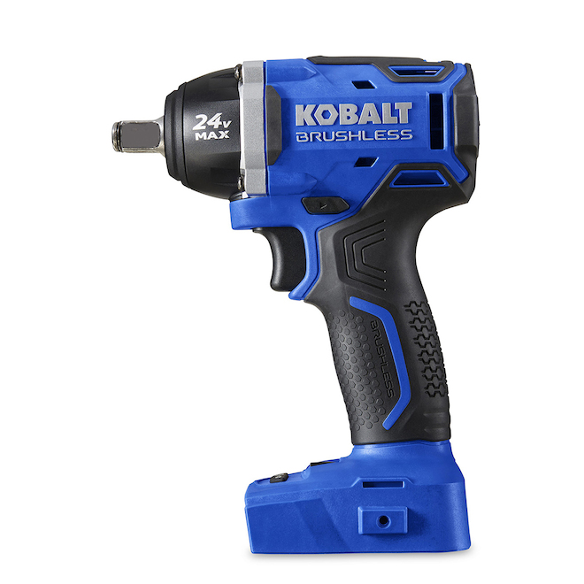 Kobalt 24-V Max Cordless Impact Wrench 1/2-in Black and Blue Brushless  Motor Bare Tool without Battery Réno-Dépôt