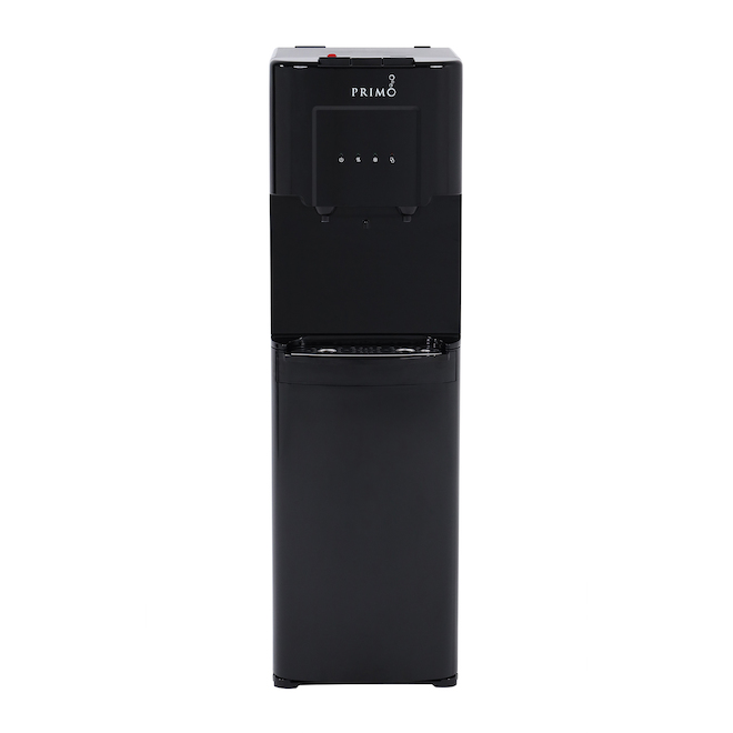 Primo Bottom-Loading Water Dispenser - Hot and Cold Water - Black