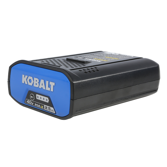 Batterie lithium-ion Kobalt 40 V rechargeable pour outils de jardin sans fil