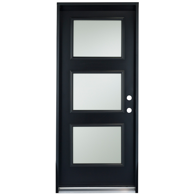 Melco Steel PreHung Exterior Door LeftHand Swing Melco Steel PreHung Exterior Door LeftHand Swing