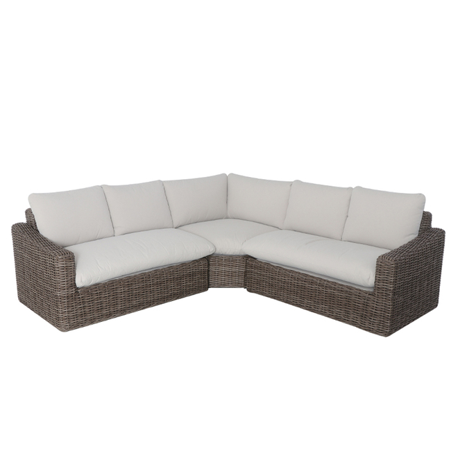 Allen Roth Maitland Outdoor Sectional, Patio Furniture Sectional Set