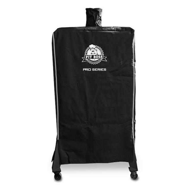 Pit Boss Pro Series 4 Black Polyester Cover for Vertical Smoker