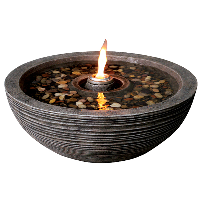 Style Selections Fire Pit Fountain 24, Fire Pit Fountain