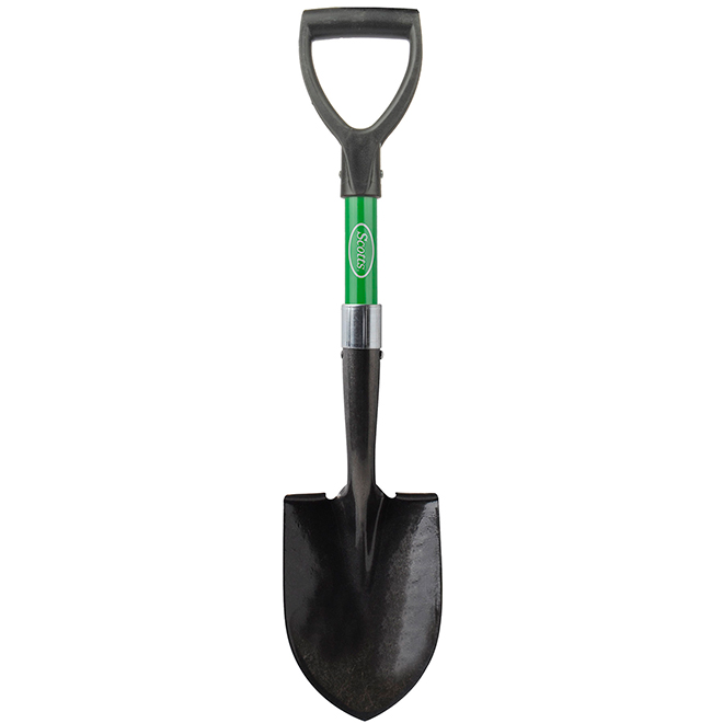 Scotts Small Round Shovel - Fibreglass - Black or Green