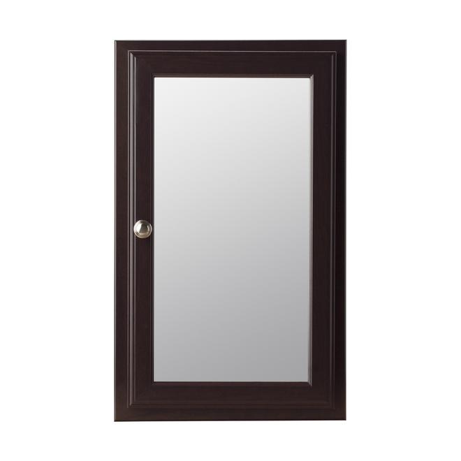 allen + roth Medicine cabinet 20-in x 26-in Surface/Recessed Mount Matte  Black Mirrored Soft Close Medicine Cabinet in the Medicine Cabinets  department at