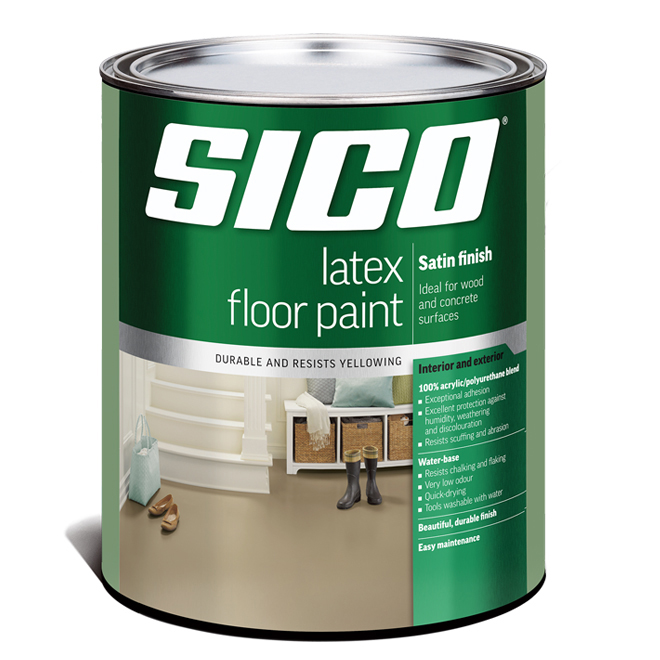 Sico Latex Floor Paint Interior/Exterior 899 ml