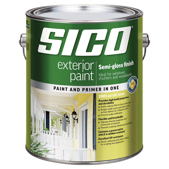 SICO Paint "Supreme" Exterior Acrylic Latex RénoDépôt SICO Paint "Supreme" Exterior Acrylic Latex RénoDépôt