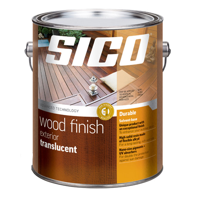 Semi-Transparent Wood Stain Colours - Sico