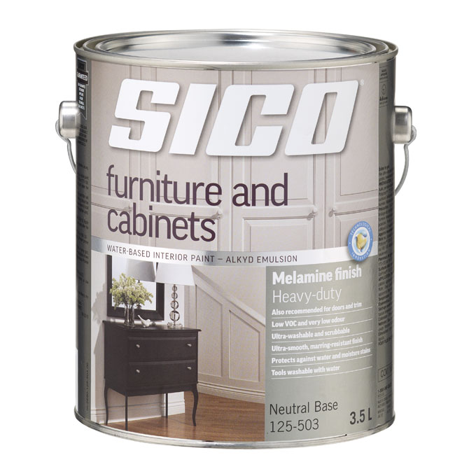 Sico Paint Base - Furniture and Cabinets - Latex - 3.78 L - Base 3