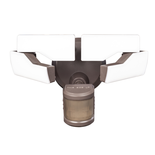 Globe Security Light - FlexView - Integrated LED - 240° - Bronze