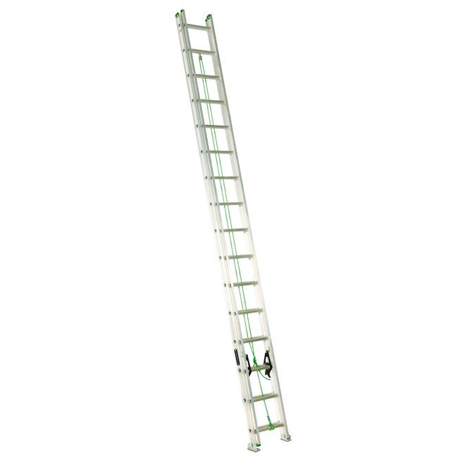 Louisville Ladder 32 ft Aluminum Extension Ladder, load capacity 225