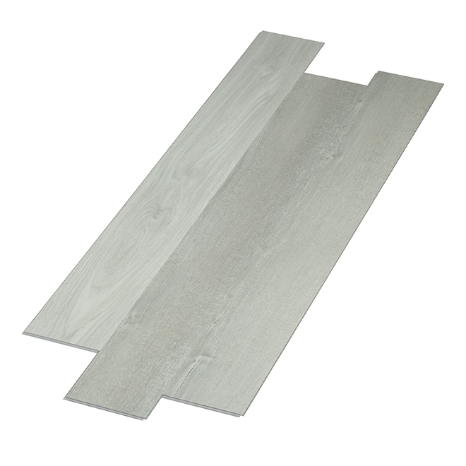 Taiga Building Products Vinyl Tile Flooring in Grand Canyon Grey Colour - Waterproof Planks