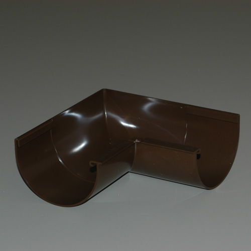 Plastmo Inside Corner Gutter Brown Vinyl 1 Per Pack P05402 Réno