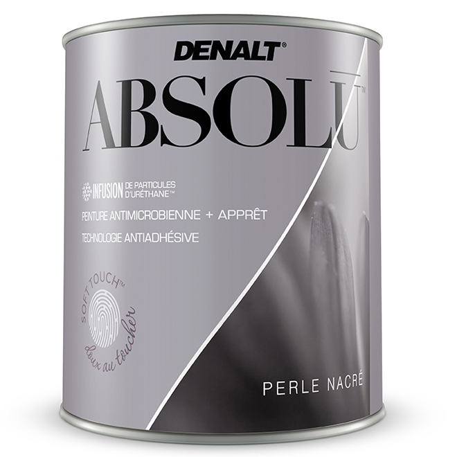 ABSOLU Peinture d'intérieur et apprêt 2en1, fini perle nacré FX301 RénoDépôt ABSOLU Peinture d'intérieur et apprêt 2en1, fini perle nacré FX301 RénoDépôt