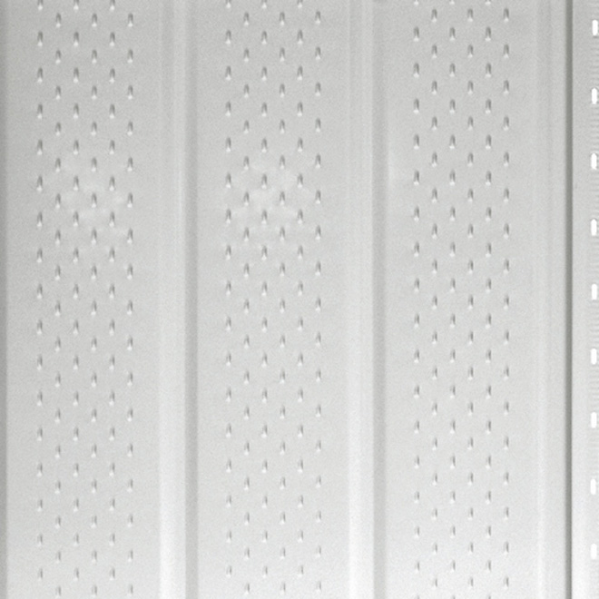 Primair Exterior Metal Soffit - Aluminum - White - 8-ft L x 18-in W
