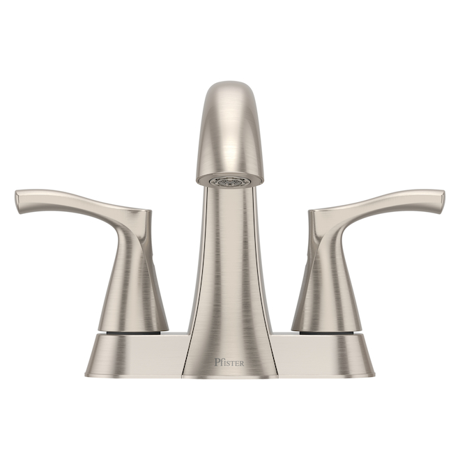 Pfister Masey 2Handle 4in Centre Set Bathroom Sink Faucet with Drain
