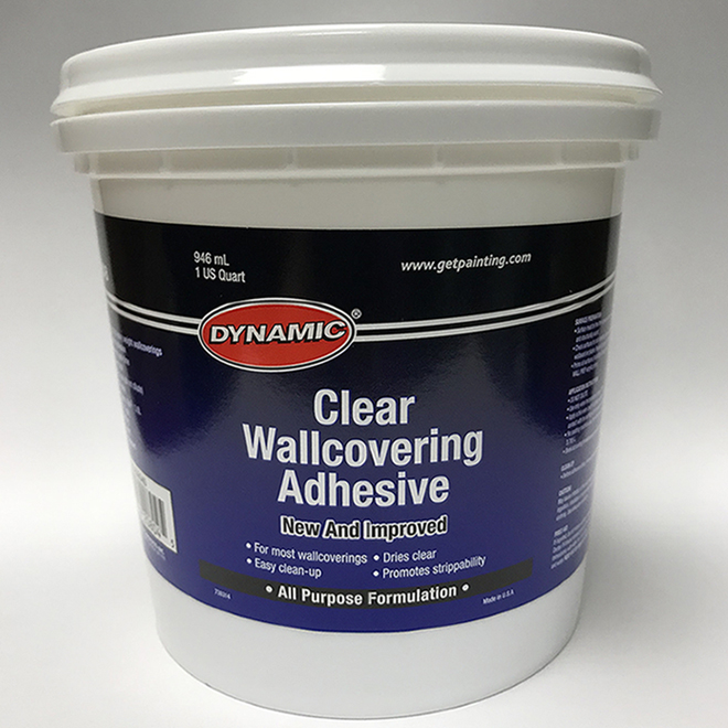 DYNAMIC Adhesive Clear Wallcover Adhesive GG208040 RénoDépôt