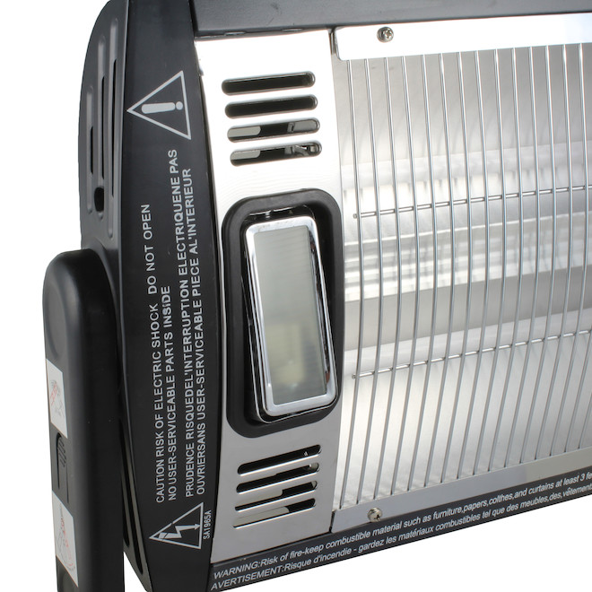 Utilitech Ceiling/Wall Mounted Dual Quartz Heater 1500W CZQTV5MLSCN