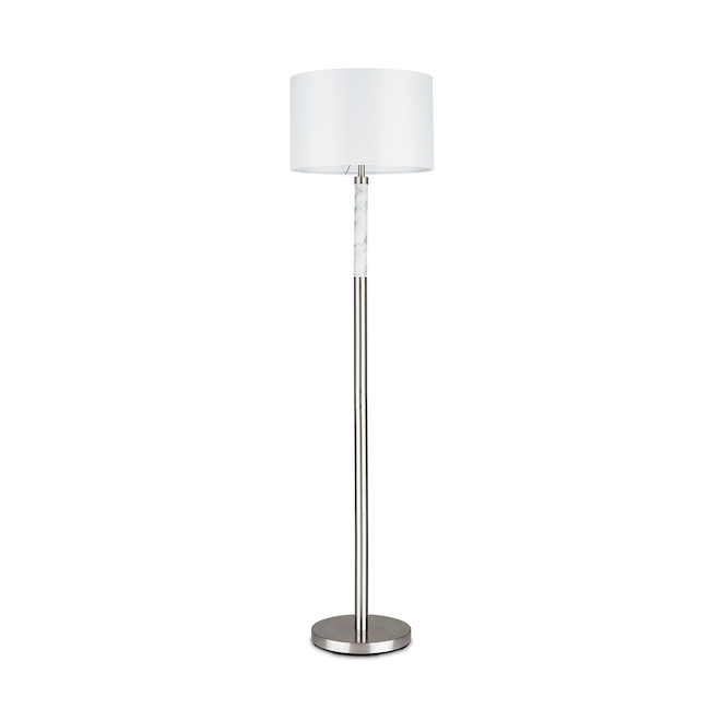 Allen Roth Floor Lamp With Marble, Allen And Roth Glass Table Lamp