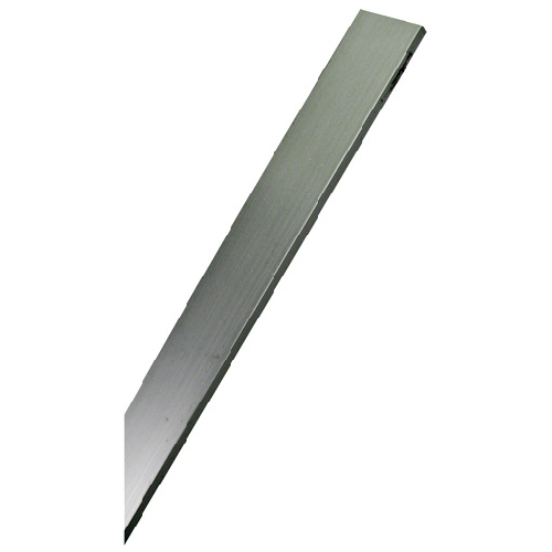 Profilé plat extrudée rectangulaire Precision, aluminium anodisé, 3 pi de long x 2 po de large x 1/8 po d'épais