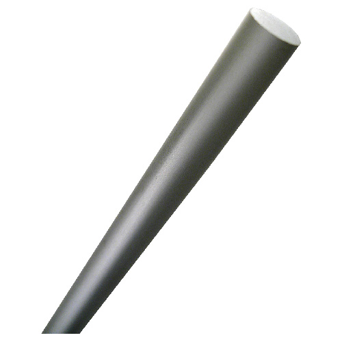 Tube cylindrique Precision, aluminium au fini anodisé, 6 pi de