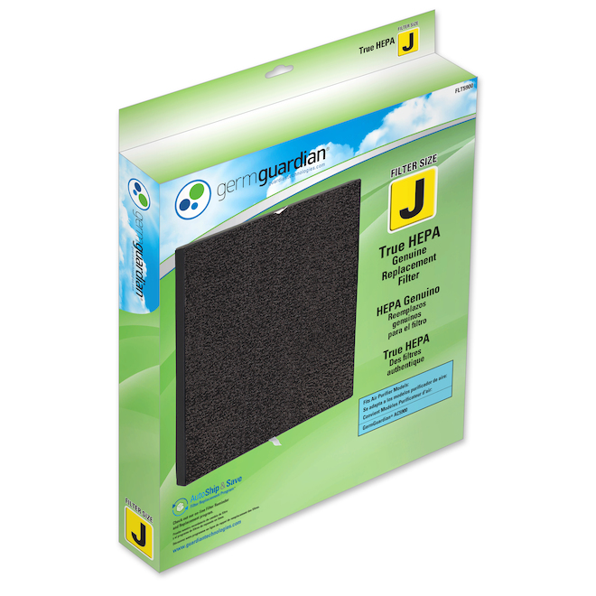 Germguardian HEPA Replacement Filter - Size J - Fits Model AC5900CADR