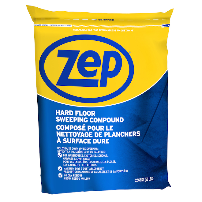 Composé pour le nettoyage de plancher à surface dure, Zep, 50 lbs