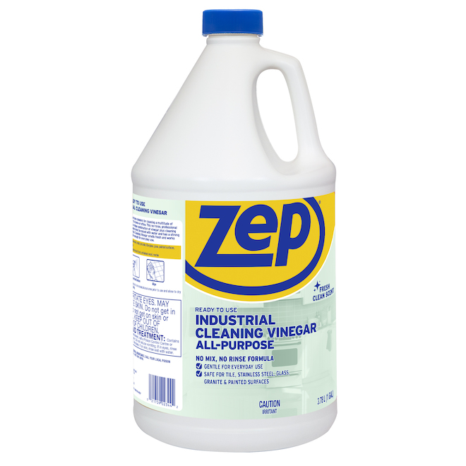 Zep All-Purpose Cleaner With Vinegar - 1 Gallon (Case of 4) R48410 - Gentle  for Everyday Use