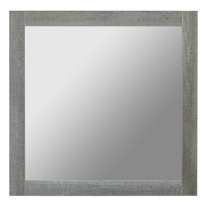 Miroir « Relax », 30" x 29 1/2", bleu gris