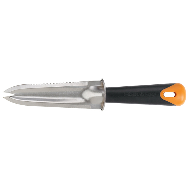 Fiskars Big Grip Multifunction Garden Knife - Aluminum - Black and Orange