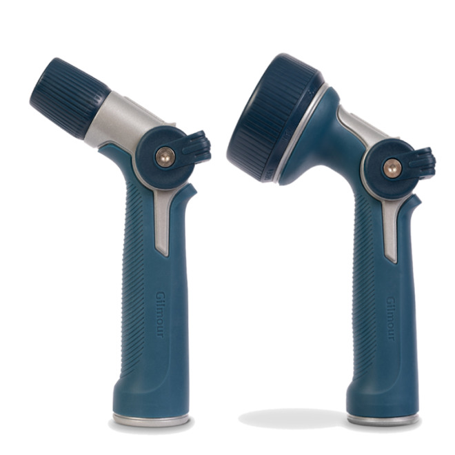 Gilmour 2-Pack Medium Duty Thumb Control Nozzle and Quick Connect Set
