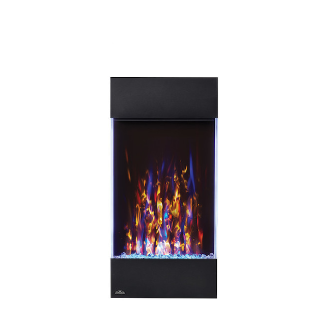 Napoleon 400 ft² Black 32 x 16-in Wall-Mounted Vertical Electric Fireplace