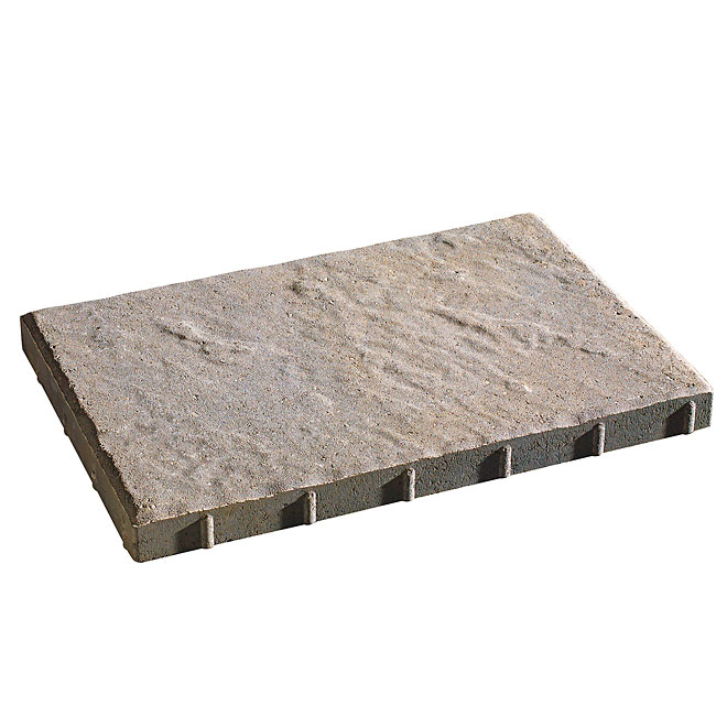 Oldcastle Saranak Patio Stone - Concrete - Earth Blend - 23 5/8-in L x 15 3/4-in W x 1 31/32-in H