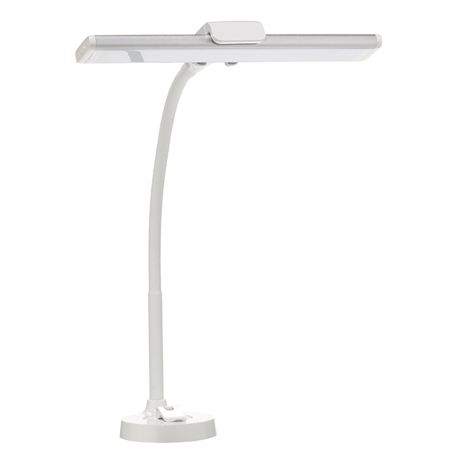 Lumirama Tm Magdella Led Desk Lamp Goose Neck Silver