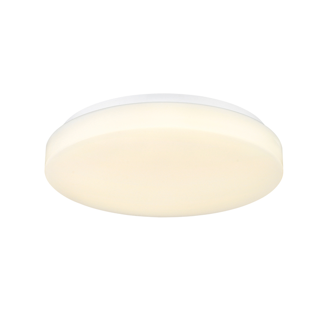 Ove Decors Tika Flush Mount Ceiling Light LED 11-in Frosted Plastic