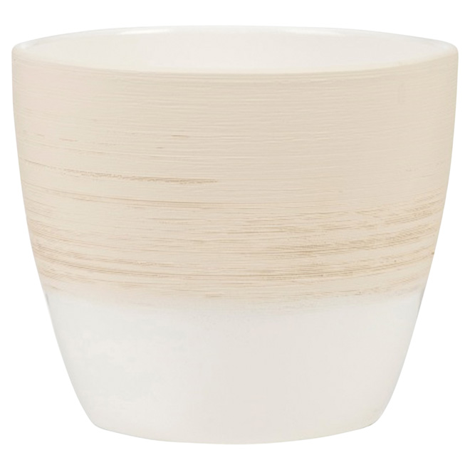 Scheurich - Planter Pot - "950" - Ceramic  - 5.5 In - Vanilla