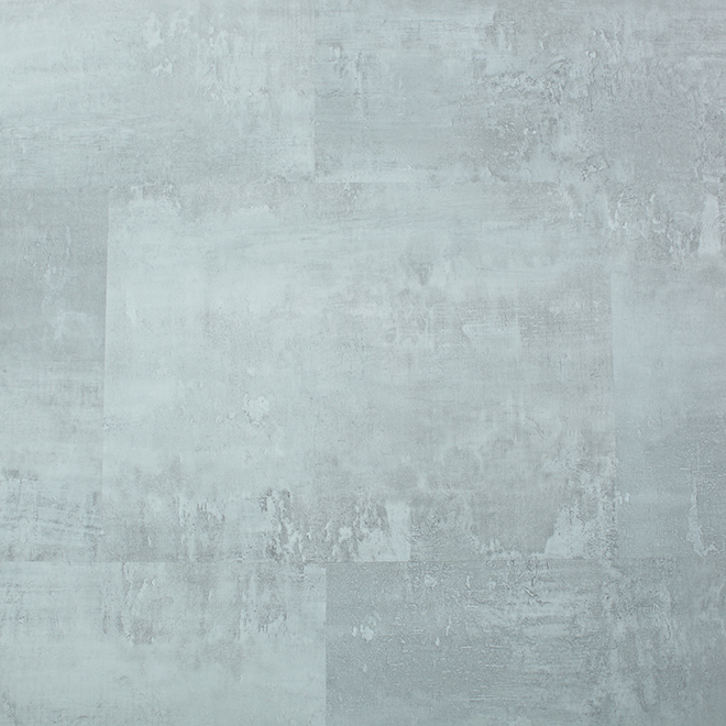 Tuile de vinyle Mono Serra, 12 po x 24 po, gris pâle, 14 unités