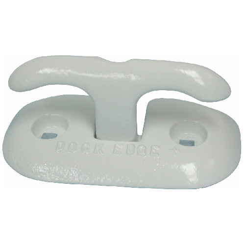Dock Edge FlipUp Dock Cleat 6in White Aluminum DE2606WF RénoDépôt