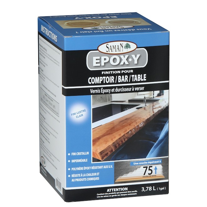 Imperméabilisant Plus et protecteur pour bois teinté Thompson's WaterSeal,  brun muscade, transparent, faible COV, 3,78 L THCP43044-16