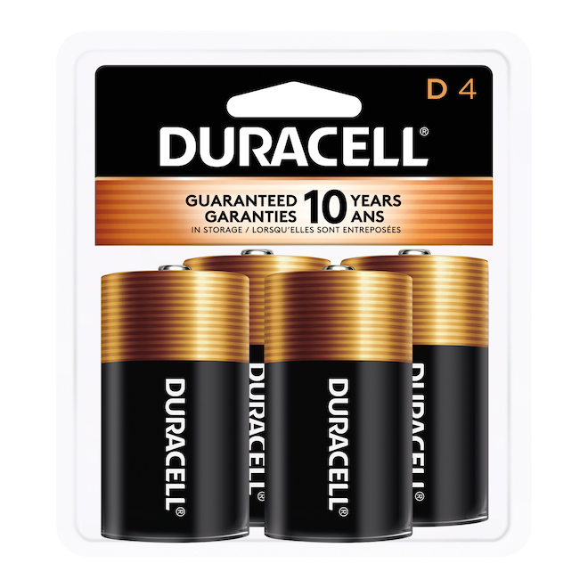  DUR5004629  Duracell - Piles Rechargeables AAA - paquet de 4