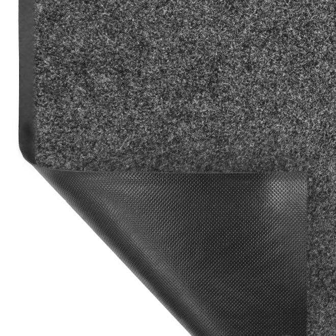 Multy Home Chemin de tapis décoratif Wellfleet anthracite de 26 po vendu au  mètre