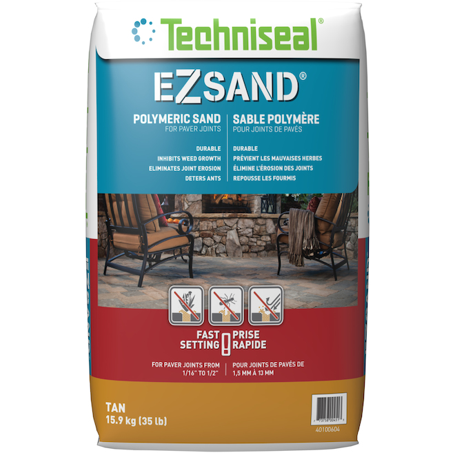 Sable polymère EZ Sand Techniseal, 15,9 kg, brun clair