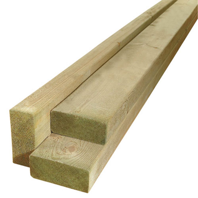 Canwel Permanent Wood Foundation Lumber Green Pressure Treated 2