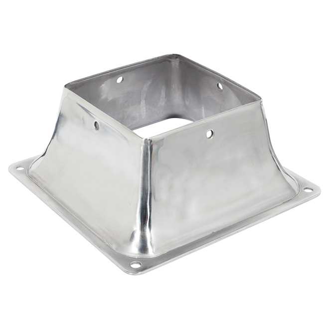 Post Base - 4'' x 4'' - Stainless Steel