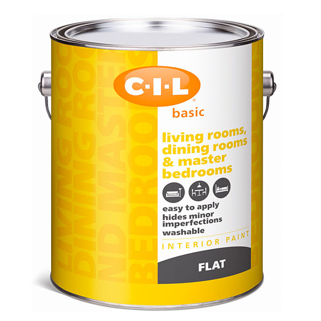 CIL Latex Acrylic Interior Paint 25106.501 RénoDépôt