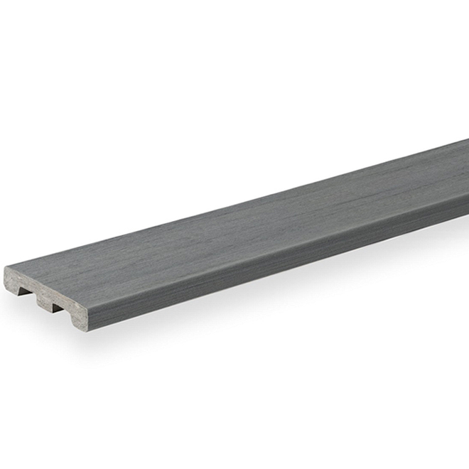 TimberTech 16-ft Sea Salt Grey Composite Square Edge Deck Board